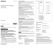 Sony HDCE-100 Guide D'utilisation