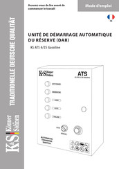 Könner & Söhnen KS ATS 4/25 Gasoline Mode D'emploi