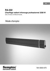 Semptec NX-9303 Mode D'emploi