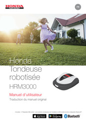 Honda Power Equipment HRM3000 Manuel D'utilisateur