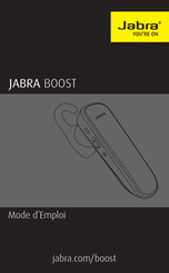 Jabra BOOST Mode D'emploi