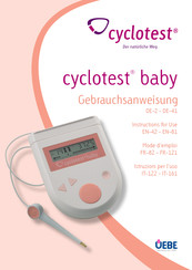 uebe cyclotest baby Mode D'emploi