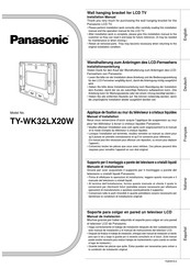 Panasonic TY-WK32LX20W Manuel D'installation