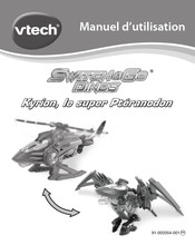 VTech SWITCH & GO DINOS Kyrion, le super Ptéranodon Manuel D'utilisation