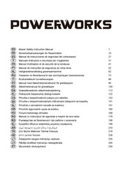 Powerworks PD60LM51SP Manuel D'utilisation Et De Sécurité