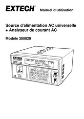 Extec 380820 Manuel D'utilisation