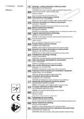 Stiga CS 24 Li Manuel D'utilisation