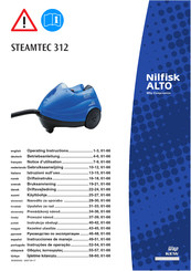 Nilfisk ALTO STEAMTEC 312 Notice D'utilisation