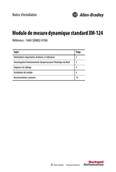 Allen-Bradley XM-124 Notice D'installation