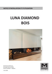 M Design Luna Diamond Bois Notice D'installation Et D'utilisation