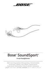 Bose SoundSport Notice D'utilisation