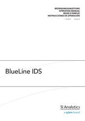 SI Analytics BlueLine IDS Série Mode D'emploi