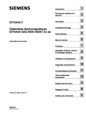 Siemens SITRANS F MAG 6000 I Instructions De Service