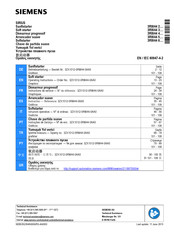 Siemens 3ZX1012-0RW44-0AA0 Instructions De Service