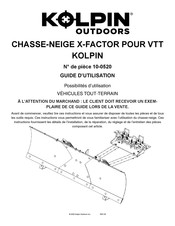 Kolpin Outdoors 10-0520 Guide D'utilisation