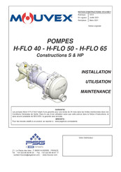 Mouvex H-FLO 65 Notice D'instructions