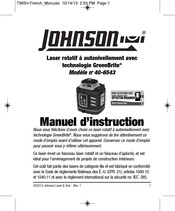 Johnson 40-6543 Manuel D'instruction