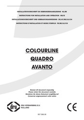 Dru Colourline Mode D'emploi