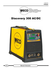 Weco Discovery 300AC/DC Evo Manuel D'instruction