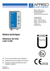 Afriso EURO-INDEX LAG-14 ER Notice Technique