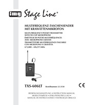 IMG STAGELINE TXS-606LT Mode D'emploi