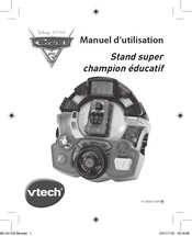 V-tech Cars 3 Stand super champion éducatif Manuel D'utilisation