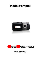 Nuova EyeSystem DVR 550000 Mode D'emploi