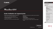 Canon PowerShot G3 X Guide D'utilisation