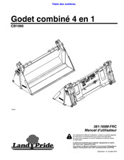 Land Pride CB1060 Manuel D'utilisateur