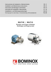 Bominox MULTI-S Instructions De Montage Et D'entretien