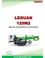 AVANT Leguan 125M2 Manuel D'utilisation Et D'entretien