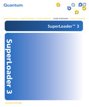 Quantum SuperLoader 3 VS160 Guide D'utilisation