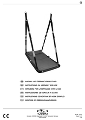 Hudora 72165 Instructions De Montage Et Mode D'emploi