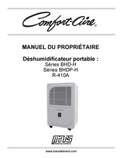 Mars Comfort-Aire BHD-H R-410A Série Manuel Du Propriétaire