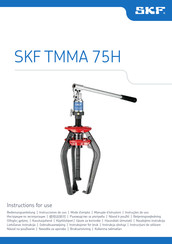 SKF TMMA 75H/80-3 Mode D'emploi