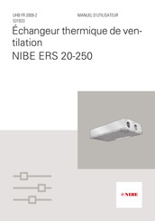 Nibe ERS 20-250 Manuel D'utilisateur