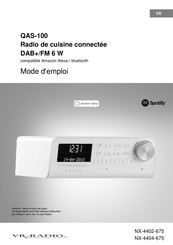 VR-Radio NX-4404 Mode D'emploi