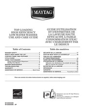 Maytag MVWX700XL Guide D'utilisation Et D'entretien