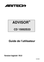 Aritech Advisor CD 15002S33 Guide De L'utilisateur