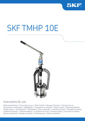 SKF TMHP 10E Mode D'emploi