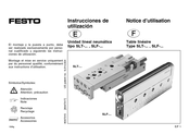 Festo SLT-10 Série Notice D'utilisation