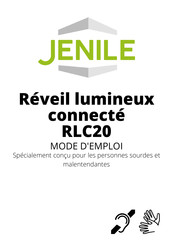 Jenile RLC20 Mode D'emploi