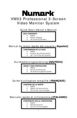 Numark VM03 Guide D'utilisation Simplifié