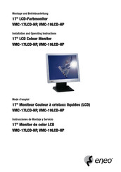 Eneo VMC-17LCD-HP Mode D'emploi