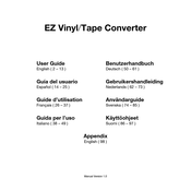 ION EZ Vinyl/Tape Converter Guide D'utilisation