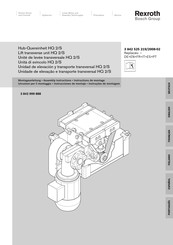 Bosch Rexroth HQ 2/S Instructions De Montage