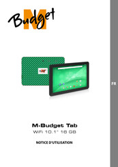MIGROS M-Budget Tab Notice D'utilisation