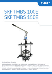 SKF TMBS 150E Mode D'emploi