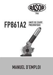 RASOR FP861A2 Manuel D'emploi