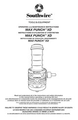 Southwire MAX PUNCH XD Instructions D'utilisation Et D'entretien